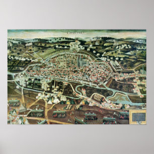 Póster El sitio de Chartres en 1568