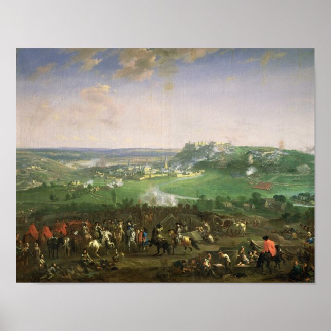 Póster El sitio de Namur, 1659 (Frente)