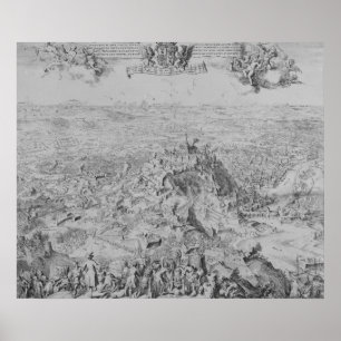 Póster El sitio de Namur, 1695