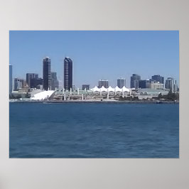 Póster El Skyline de San Diego