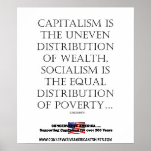 PÓSTER EL SOCIALISMO NO TRABAJA