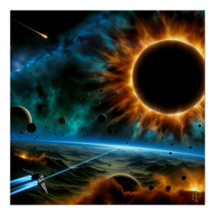 Póster El Sol del Agujero Negro