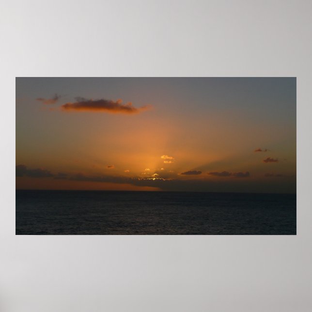 Póster El sol detrás de las nubes (Frente)