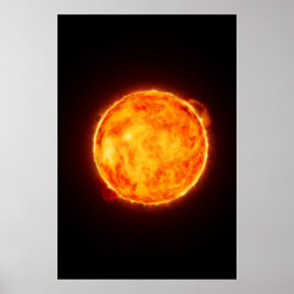 Póster El sol - La estrella que da vida a nuestro sistema