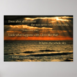 Póster El Sol nunca dice