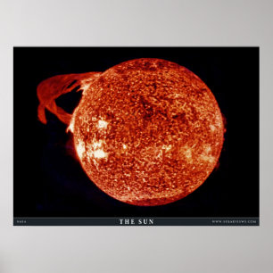 Póster El Sol - Prominencia solar colosal