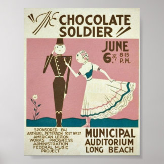 Póster El soldado del chocolate