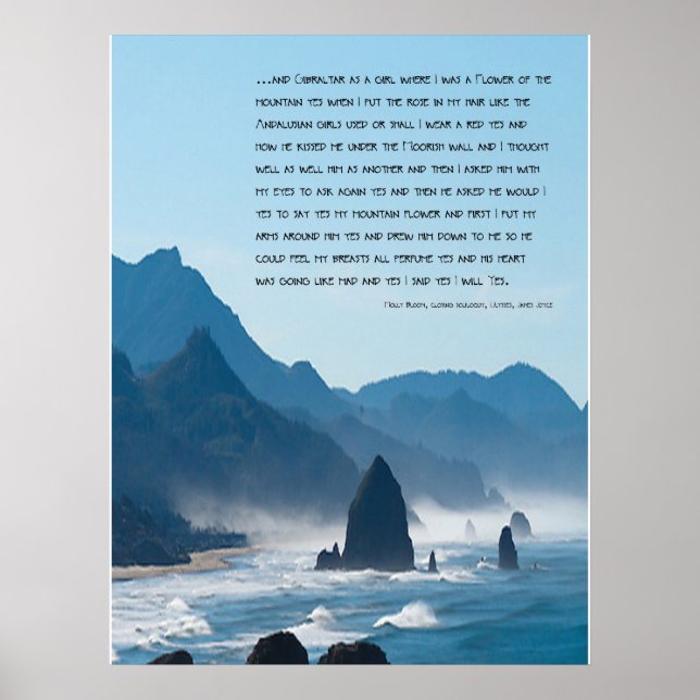 Póster El soliloquio final de Molly (Frente)