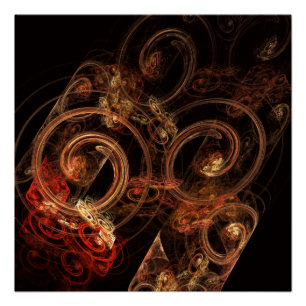 Póster El sonido del arte abstracto de la música