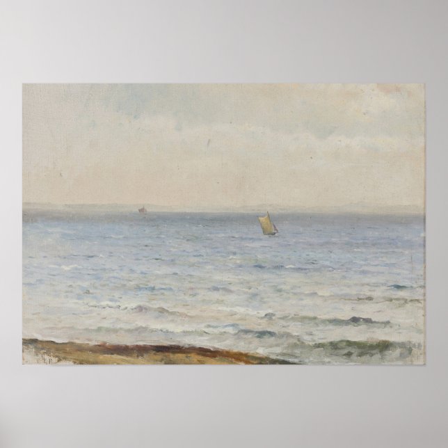 Póster El sonido - Vista desde Ven (1892) (Frente)