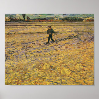 Póster El Sower, Vincent van Gogh