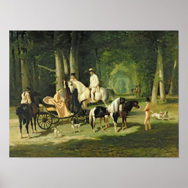 Póster El Sr. y la Sra. A Mosselman y sus dos (Frente)