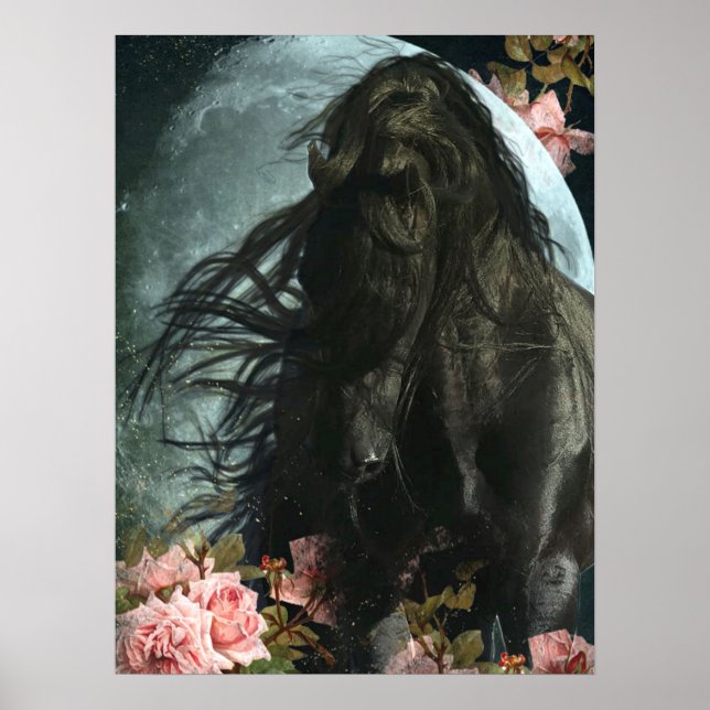 Póster El Stallion y la Luna - Poster (Frente)