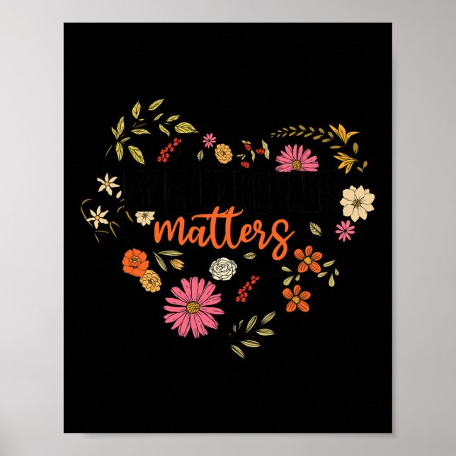 Póster El Stigma Groovy problemas de salud mental (Frente)