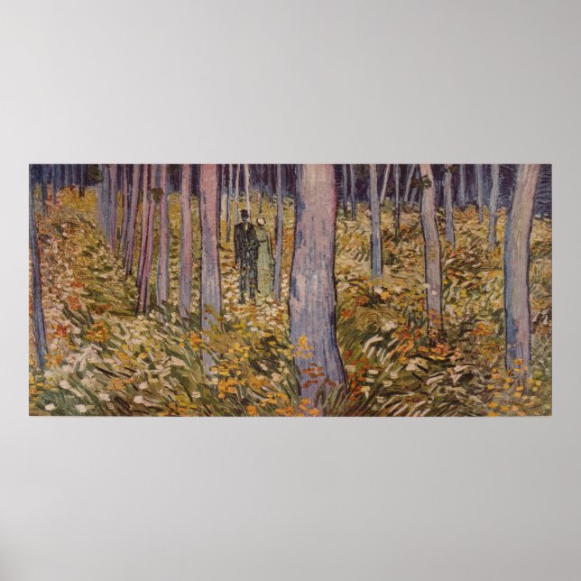 Póster "El subcrecimiento con dos cifras" de Van Gogh (18 (Frente)