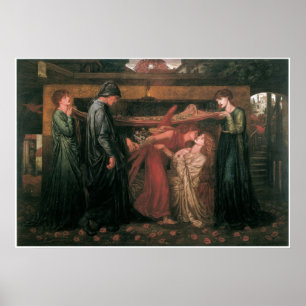 Póster El sueño de Dante a la hora de la muerte de