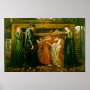 Póster El sueño de Dante a la hora de la muerte de