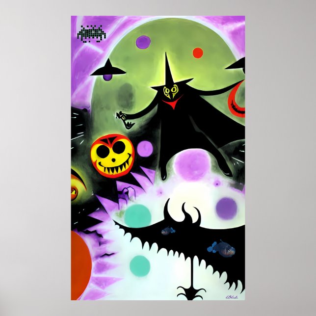 Póster El sueño de Halloween (Frente)