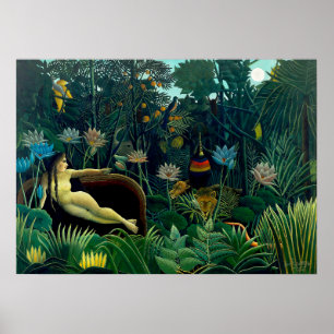 Póster El sueño de Henri Rousseau
