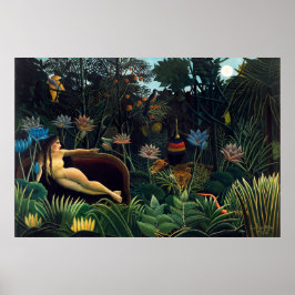 Póster El sueño de Henri Rousseau