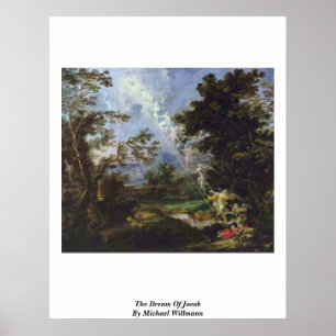 Póster El Sueño De Jacob De Michael Willmann