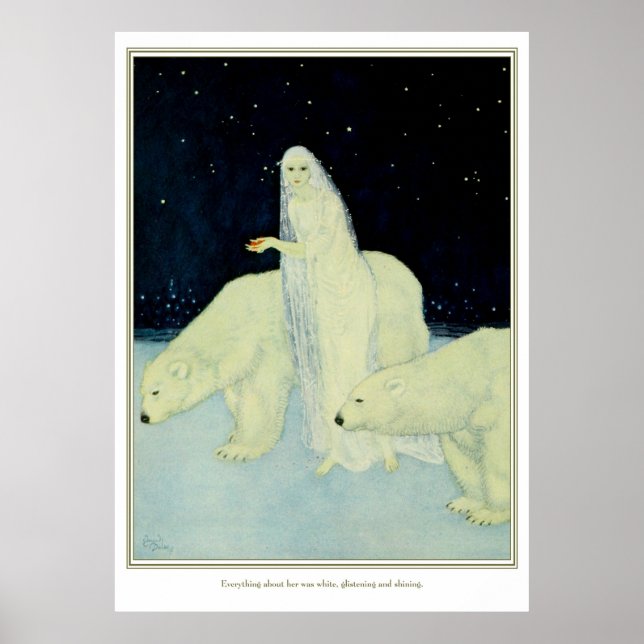 Póster El sueño de los sueños: blanco, brillante y brilla (Frente)