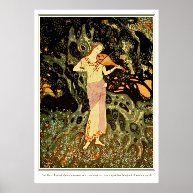 Póster El sueño de los sueños: un ser espiritual (Frente)