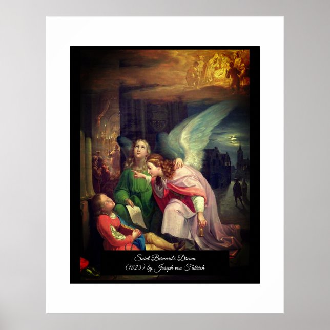 Póster El sueño de San Bernardo (Frente)