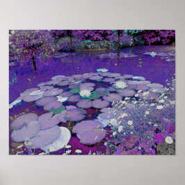 Póster El sueño de un lago púrpura