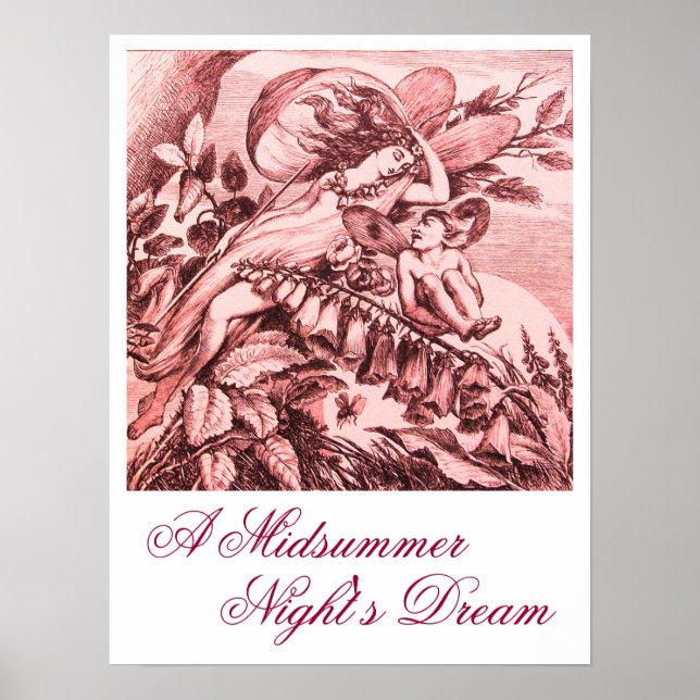PÓSTER EL SUEÑO DE UNA NOCHE DE MEDIANO SUEÑO / TITANIA J (Frente)