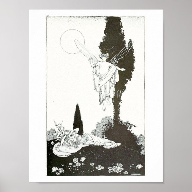 Póster El sueño de una noche de verano (Frente)