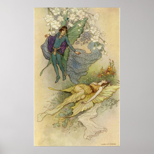 Póster El sueño de Warwick Goble (Frente)