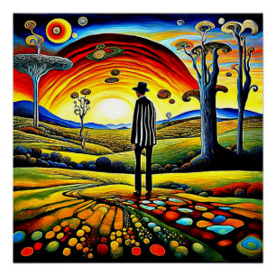 Póster El sueño del atardecer