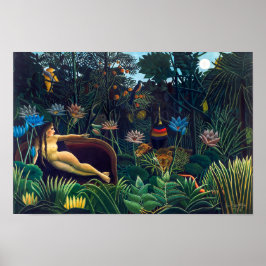 Póster El sueño | Henri Rousseau |
