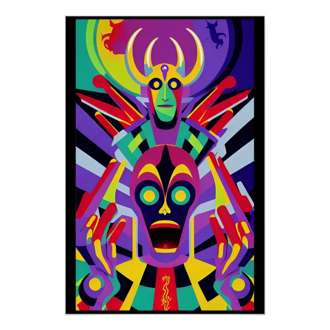 Póster El Sueño 'N' Grito (Anverso)