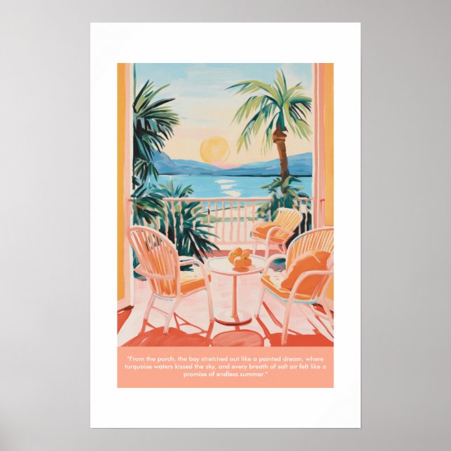 Póster El sueño pintado (Frente)