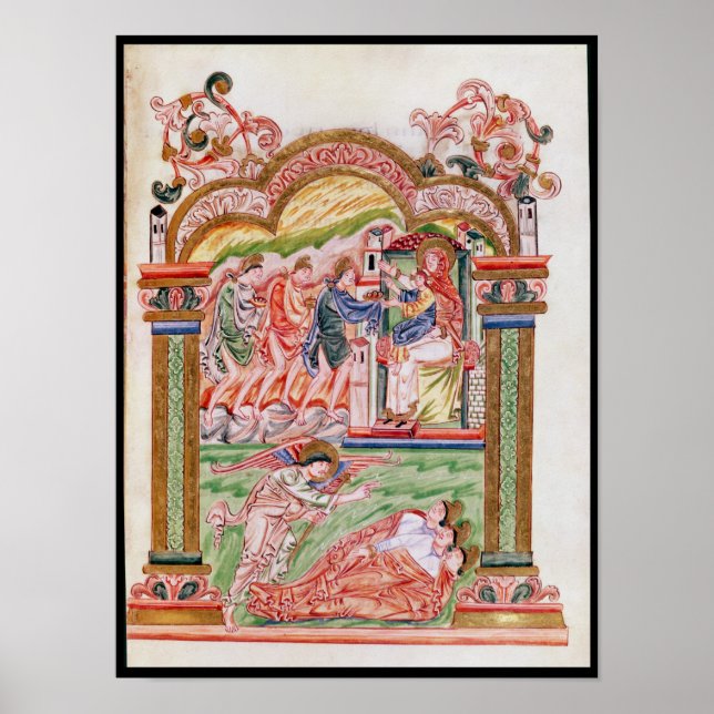 Póster El sueño y la adoración de los magos (Frente)