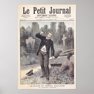 Póster El suicidio del general Georges Ernest