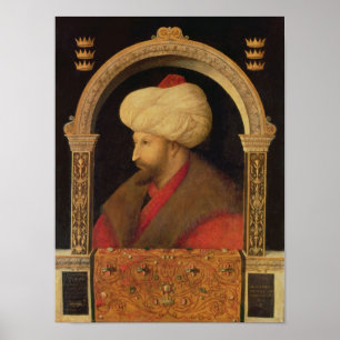 Póster El sultán Mehmet II 1480