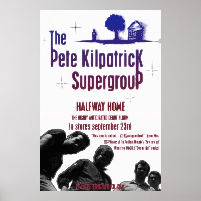 Póster El supergrupo Pete Kilpatrick (Frente)