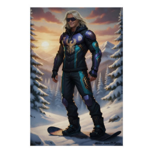 Póster El superhéroe de Fénix: Edición de invierno