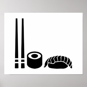 Póster El sushi pega el sashimi