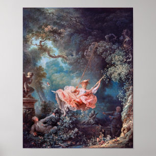 Póster El Swing, Fragonard