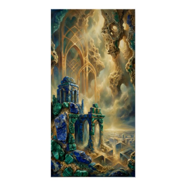 Póster El Tabernáculo de Resonancia Azur (Anverso)