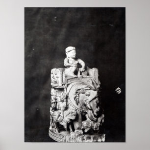 Póster El tablero de ajedrez de Charlemagne