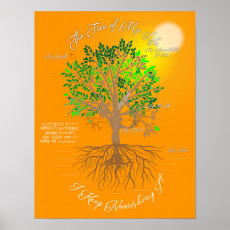 Póster El tablero de la visión: El árbol de mi vida