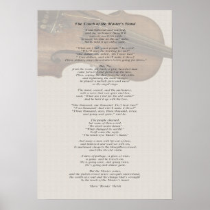 Póster El tacto de la mano de amo