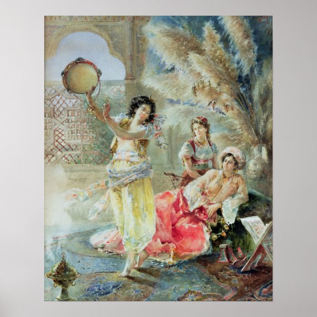 Póster El tambourine (p/c sobre papel) (Frente)