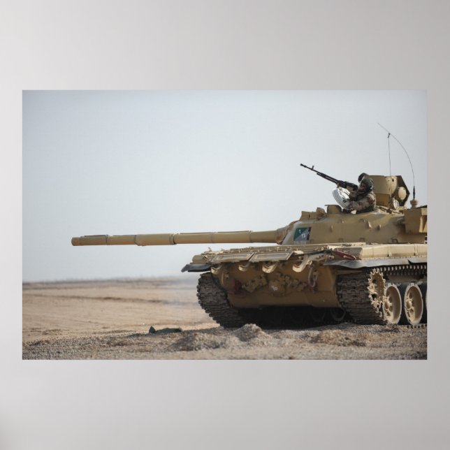 Póster El tanque T-72 (Frente)