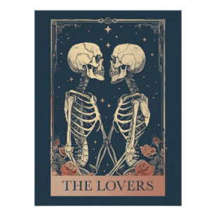 Póster El Tarot de los amantes